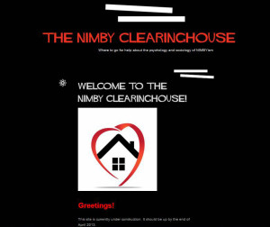 Nimby clearinghouse screenshot