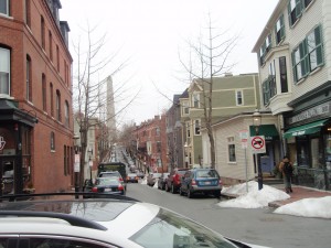 Raffi's street in Charlestown